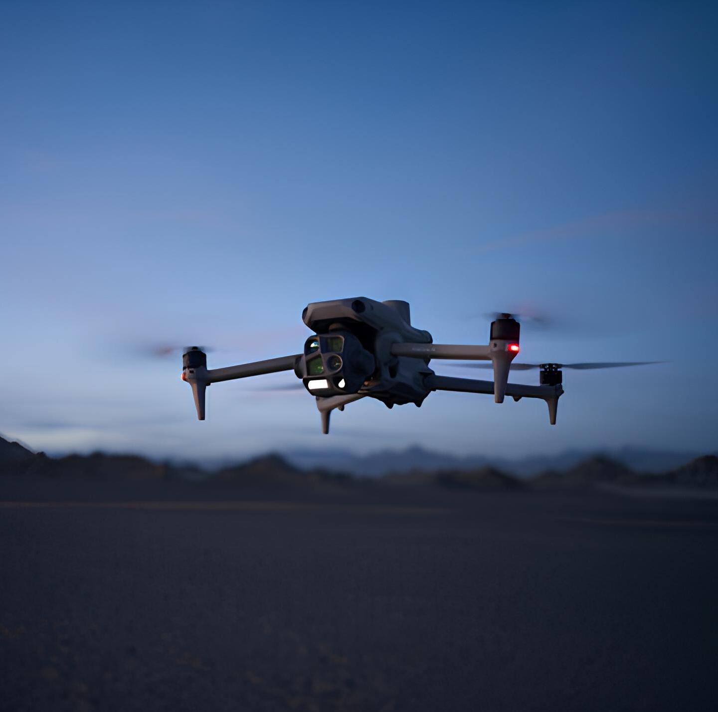 Drone DJI Matrice 4E em operação